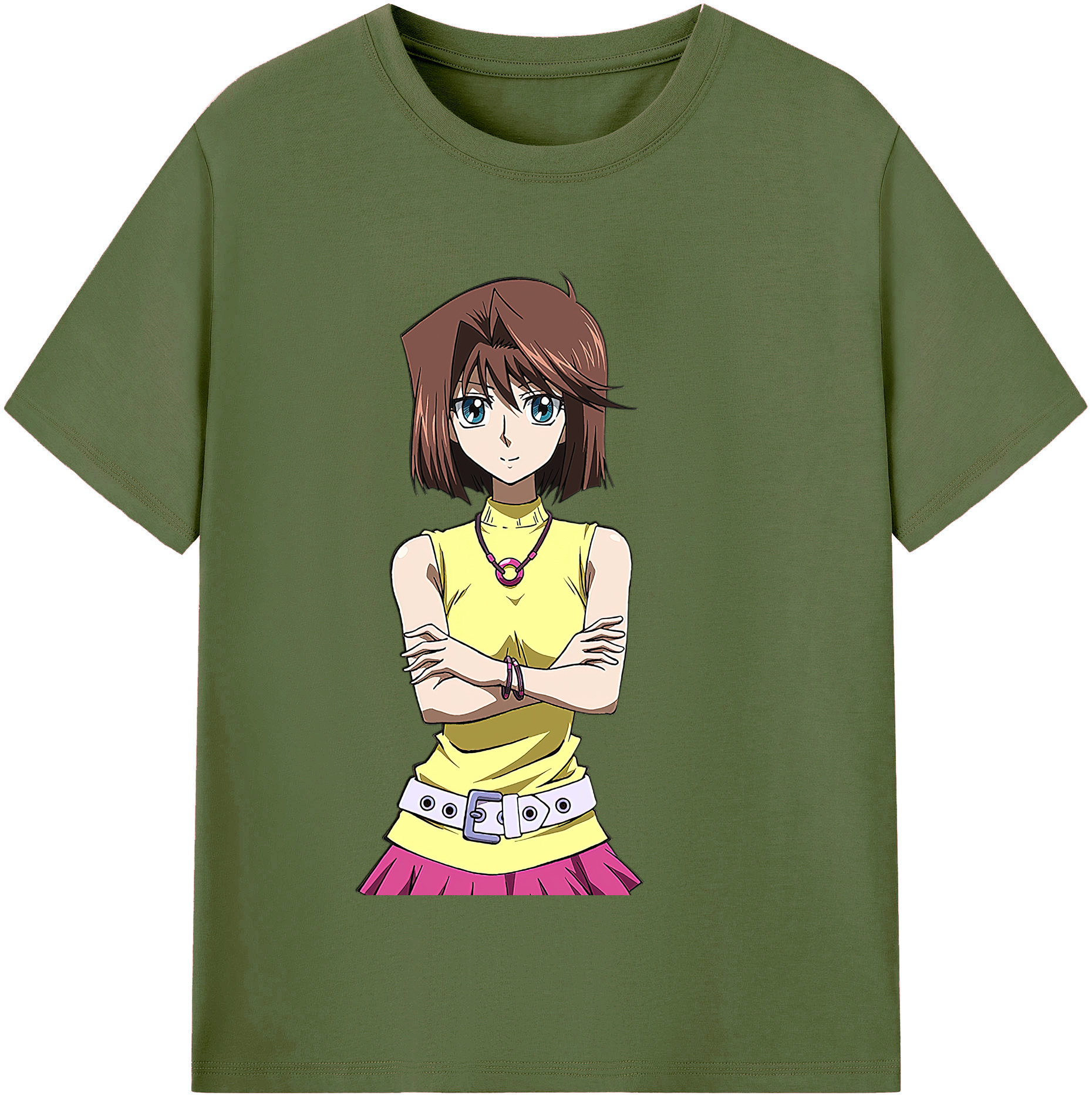 （画像用） 遊☆戯☆王 Yu-Gi-Oh! 綿100％半袖Tシャツ（フロントプリント）